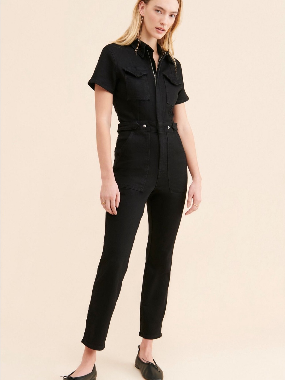 GOOD AMERICAN NWT FIT FOR SUCCESS JUMPSUIT MEDIUM